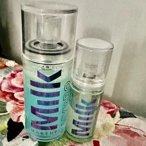 MILK MAKEUP mini setting spray and mini hydrating makeup primer